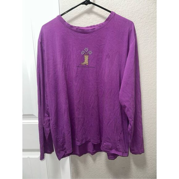 Life is Good Long Sleeve Tee - Picture 1 of 6
